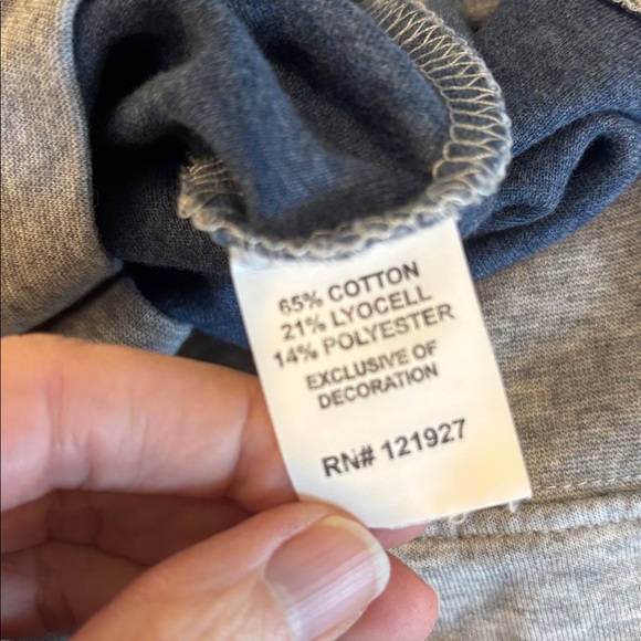 johnnie-O Light Gray Zip-Up Sweatshirt - Picture 6 of 6